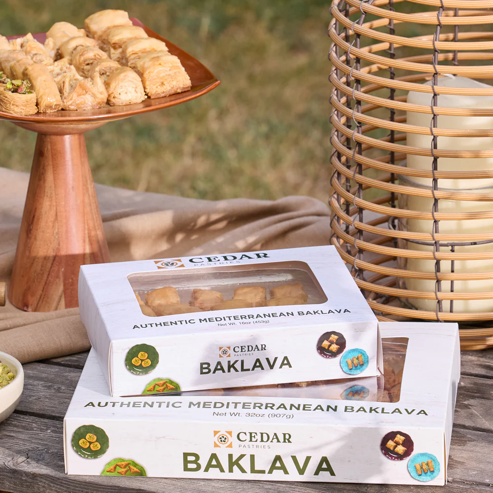 Cedar Pastries Mediterranean Baklava Assortment Small Gift Box - Image 10