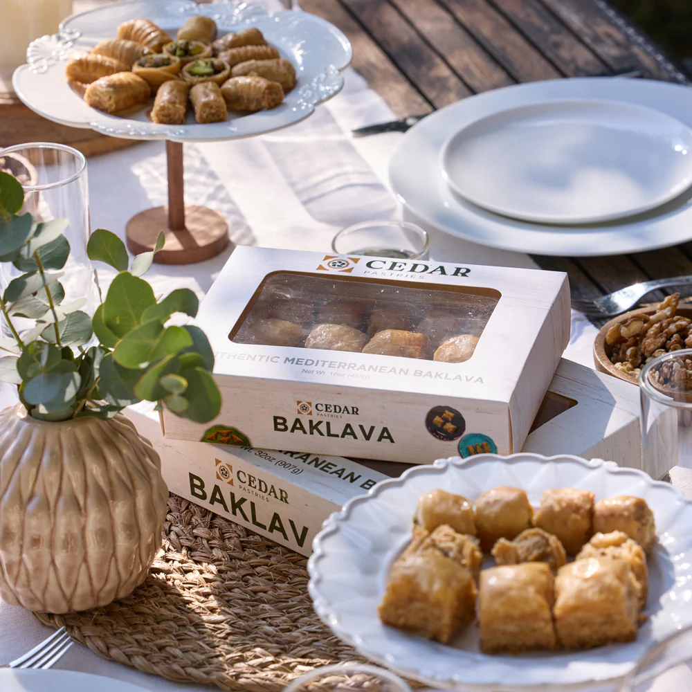Cedar Pastries Mediterranean Baklava Assortment Small Gift Box - Image 9